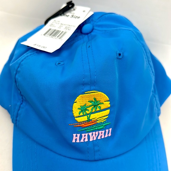 Sky Blue Culture Fly Polyester Ball Cap with adjustable back & ventilati… - Picture 2 of 5